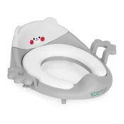 ECOTOYS Straniščni sedež za otroke Siva