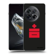 Silikonski črni ovitek za OnePlus 12 5G - Le Plastenciaga