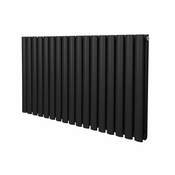 MONSTER Ovalni stebričasti radiator – 600 mm x 1020 mm – črn, (21569809)