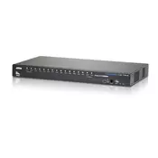 ATEN CS17916-AT-G stikalo KVM Črna