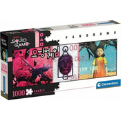 Clementoni Panoramic Puzzle Netflix: Squid Game 1000 kosov