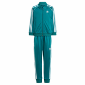 ADIDAS ORIGINALS Jogging komplet Adicolor  petrol / bijela