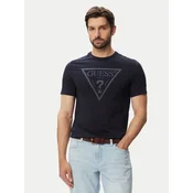 Guess Majica M6YI71 K3745 Mornarsko modra Slim Fit