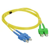 Patch kabel SM SC/APC-SC dupleks 9/125 1,0 m ALANTEC