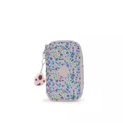 KIPLING Etui 50 PENS svetlo modra/lila/svetlo roza