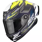 SCORPION Exo-race Air Kobra Matt Blue / Neon Yellow
