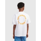 New Balance Circular Logo Graphic Kids fantovska majica oregano