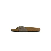BIRKENSTOCK Nizki natikači Madrid temno siva/temno siva
