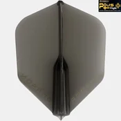 Pikado peresa ROBSON Plus Dart Flight/Shape Crystal Clear Black