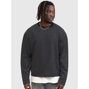 Redefined Rebel RRNicolas Sweat Oversized Fit Long Sleeve T- black