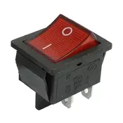 Prekidac wipp 16A/250V 2-pol sa ind crveni