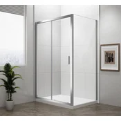 POLYSAN EASY Praktična Pravokotna Tuš Kabina 1200x900mm s Čistim Steklom L/D Izbira