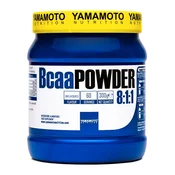 Yamamoto Nutrition - BCAA v prahu 8:1:1, brez okusa - 300g