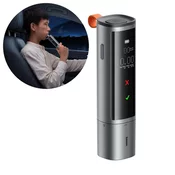 BASEUS SafeJourney Pro Elektronicki breathalyzer (sivo)