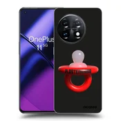 Silikonski črni ovitek za OnePlus 11 5G - Le Dudel