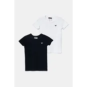 Otroška kratka majica Emporio Armani 2-pack