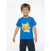 Sinsay - Pamucna majica sa printom Pokemon - mid blue