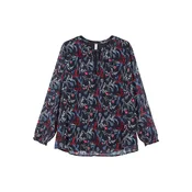 SHEEGO Bluza modra/rosé/temno rdeča