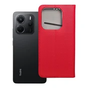 OEM Torba SMART CASE Book za XIAOMI Redmi Note 14 5G, rdeča