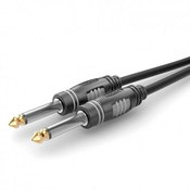 Sommer Cable Sommer Cable HBA-6M-0030 klinker avdio priključni kabel [1x klinken vtič 6.3 mm (mono) - 1x klinken vtič 6.3 mm (mono)] 0.30 m črna, (20432293)