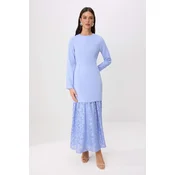 Trendyol Modest Ženska haljina Tctss26Eb00134, Plava