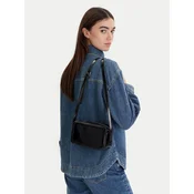 Calvin Klein Ročna torba Bold Ck Metallic Camera Bag LV04F3331G Črna