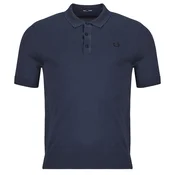 Fred Perry  SUPIMA COTTON KNITTED SHIRT  Tamno plava