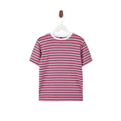 Trendyol Majica marine / roza / bordo / bela