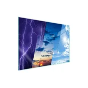 shumee Zaščitna steklena plošča za štedilnik 70x52 Weather