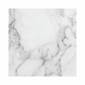 Podna samoljepljiva naljepnica Ambiance Slab Stickers White Marble, 30 x 30 cm