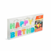 Family LED veriga na baterije napis Happy Birthday 13 LED 2xAA 2m