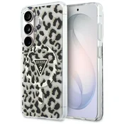 Guess GUESS etui za SAMSUNG S26 GUHMS26SHLEGTGLK (Magnetic IML Leopard Print Triangle) črno