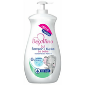 SAMPON I KUPKA ZA BEBE 2U1 BECOLLINO 500ML