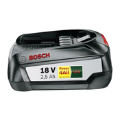 BOSCH Baterija PBA 18 V 2,5 Ah (Li-ion)