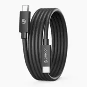 ORICO ORICO THUNDERBOLT 5-V-USB-C KABEL 240W 1,5M 80GBPS ZA HITRO POLNJENJE, (5000334635)
