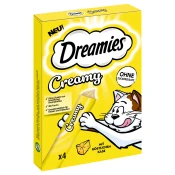 Dreamies Creamy Snacks - Sir (4 x 10 g)