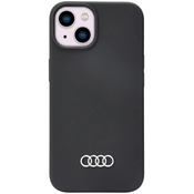 Audi Silicone Case iPhone 14 6.1 black hardcase AU-LSRIP14-Q3/D1-BK (AU-LSRIP14-Q3/D1-BK)