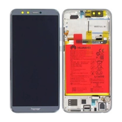 Huawei Honor 9 Lite - LCD zaslon + steklo na dotik + okvir + baterija (Glacier Grey) - 02351SNR Genuine Service Pack