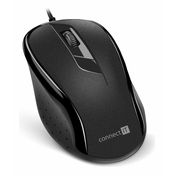 CONNECT IT CMO-1200-BK - Žicni miš 1000 DPI crne boje