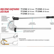 YATO Upogibalnik cevi 12Mm 21842...