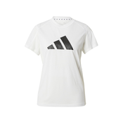 ADIDAS PERFORMANCE Funkcionalna majica, bela