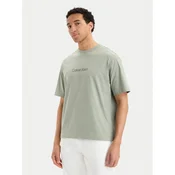 Calvin Klein Majica LV040HM228 Khaki Relaxed Fit