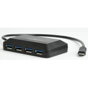 Maxxter USB razdelilnik 4-vrata ACT-HUB3C-4P, (20444582)