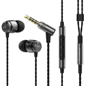 SoundMAGIC E50C In-Ear metalGray headset Mobile
