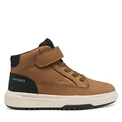 Gležnjarji Geox J Bunshee Boy B Abx J16FMA 0ME33 C0013 S Rjava