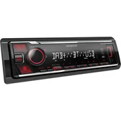 Kenwood Avtoradio Kenwood KMM-BT408DAB USB/DAB+, Bluetooth, 1x Pre-Out