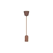 Kabl za napajanje 1xE27/60W/230V beton/braon