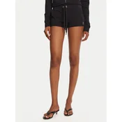 Juicy Couture Športne kratke hlače JCWHS125312 Črna Loose Fit