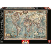 Educa Politicna karta svijeta 16005 - 1500 komada