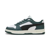 PUMA Rebound Slam Lo Sneakers Unisex, Shoes, Dark Green/Black/White, 46